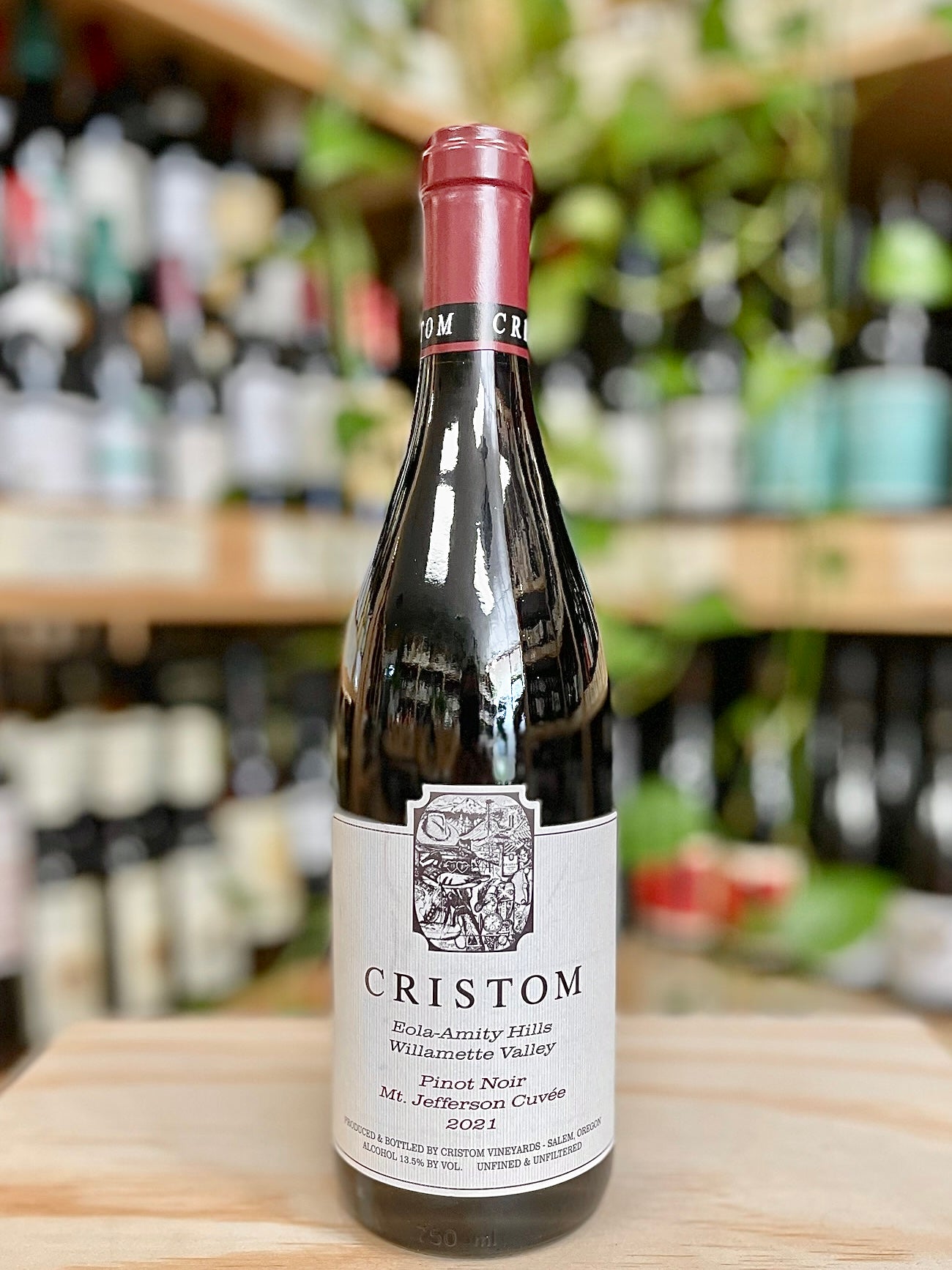 Cristom Mt. Jefferson Cuvee Pinot Noir Eola Amity Hills 2021 Pasadena Wine Shop