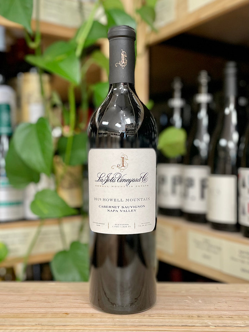 La Jota Vineyard Cabernet Sauvignon, Howell Mountain 2019