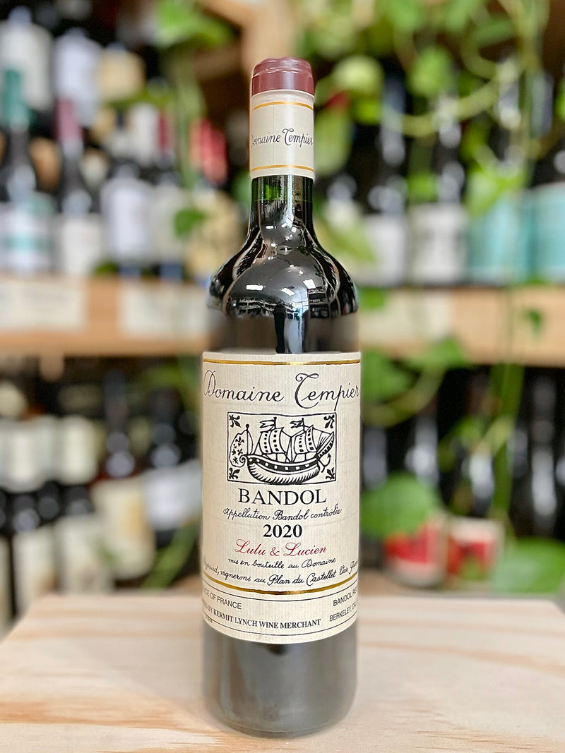 Domaine Tempier "Lucien & Lulu" Bandol Rouge 2020