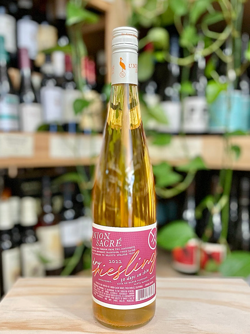 Union Sacré Orange Riesling