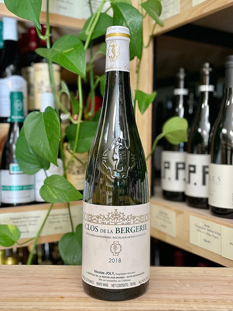 Nicolas Joly "Clos de la Bergerie" Savennieres 2018