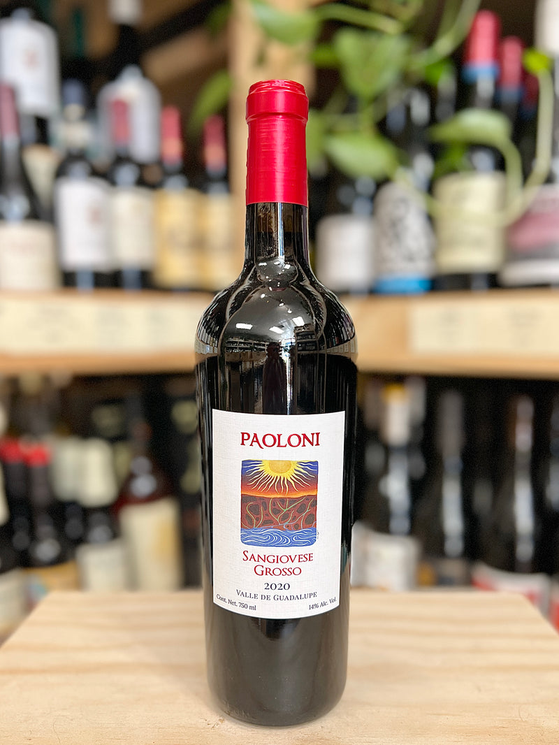 Paoloni Sangiovese Grosso, Valle de Guadalupe Mexico